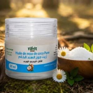 زيت جوز الهند للاكل و البشرة pot 50gr